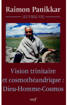 Vision trinitaire et cosmothéandrique : dieu-homme-cosmos