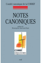 Notes canoniques