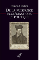 De la puissance ecclésiastique et politique