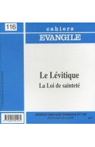 Ce-116. le lévitique, la loi de sainteté