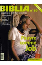 Biblia numero 80 pauvre comme job