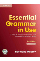 Essential grammar in use with answers and cd-rom