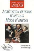 Agrégation externe d'anglais - mode d'emploi