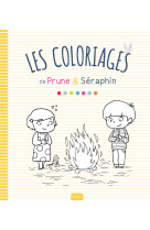 Les coloriages de prune et séraphin