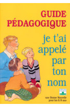 Je t'ai appele par ton nom / animateur