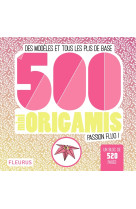 500 mini origamis passion fluo !