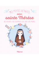 Mes petites activités avec sainte thérèse