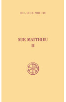 Sur matthieu - tome 2