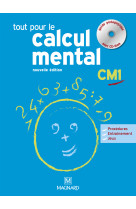 Tout pour le calcul mental cm1- guide pédagogique avec cd-rom