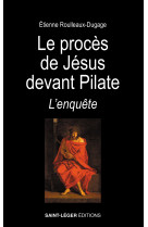 Le procès de jésus devant pilate