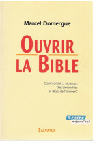 Ouvrir la bible année c