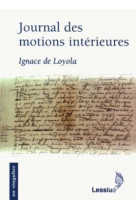 Journal des motions intérieures