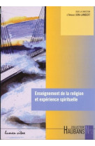 Enseignement de la religion et expérience spirituelle