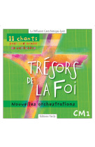 11 chants catéchèse cd + partitions cm1