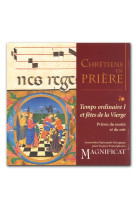 Cd chrétiens en prière - temps ordinaire i et fêtes de la vierge