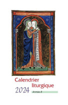 Calendrier liturgique 2024 année b lot de 10 ex. compte ferme