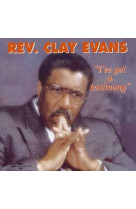 I ve got a testimony par rev clyde evans hit numero 1 au billboard gospel aux etats unis