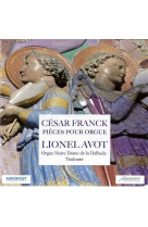 Cd - cesar franck - pièces pour orgue