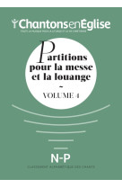 Chantons en église : partitions pour la messe et la louange vol. 4