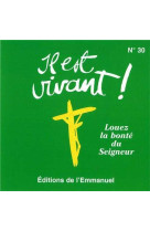 Cd il est vivant ! louez la bonté du seigneur - cd 30