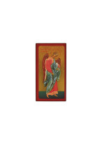 Saint raphaël - icône dorée à la feuille 15,5x9,6 cm -  370.63