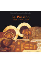 La passion selon saint jean – cd