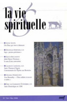 La vie spirituelle n° 764