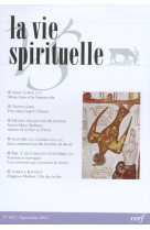 La vie spirituelle n° 802