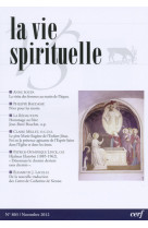 La vie spirituelle n° 803