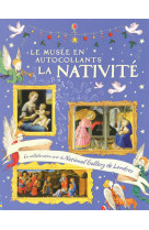 La nativité - l'art en autocollants