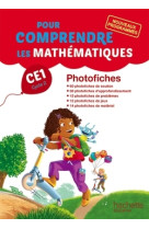 Pour comprendre les mathématiques ce1 - photofiches - ed. 2016