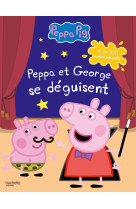 Peppa et george se déguisent