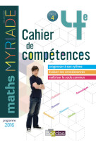 Cahier de competences maths 4e (eleve)