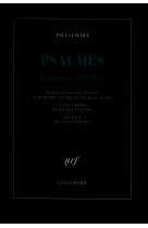 Psaumes - traductions 1918-1953