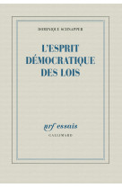 L'esprit democratique des lois