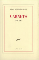 Carnets - annees 1930 a 1944