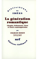 La génération romantique