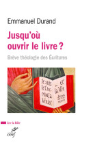 Jusqu'ou ouvrir le livre ?