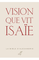 Vision que vit isaïe