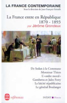 La france entre deux républiques 1870-1893