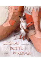 Chat botte de rouge