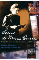 Lecons de marie curie