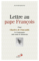 Lettre au pape francois