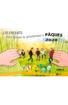 Les enfants font éclore le printemps à pâques 2020