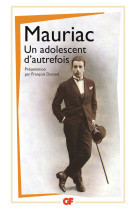 Un adolescent d'autrefois