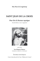 Saint jean de la croix, pour lire le docteur mystique