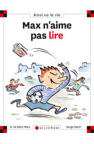 Max n aime pas lire