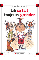 Lili se fait toujours gronder