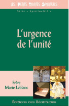 L’urgence de l’unité