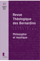 Revue théologique des bernardins n. 22